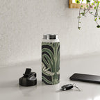 Art Nouveau Botanical Water Bottle Gallery Image 4