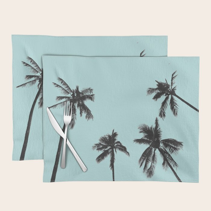 Palm trees 5 Placemat Gallery Image 1