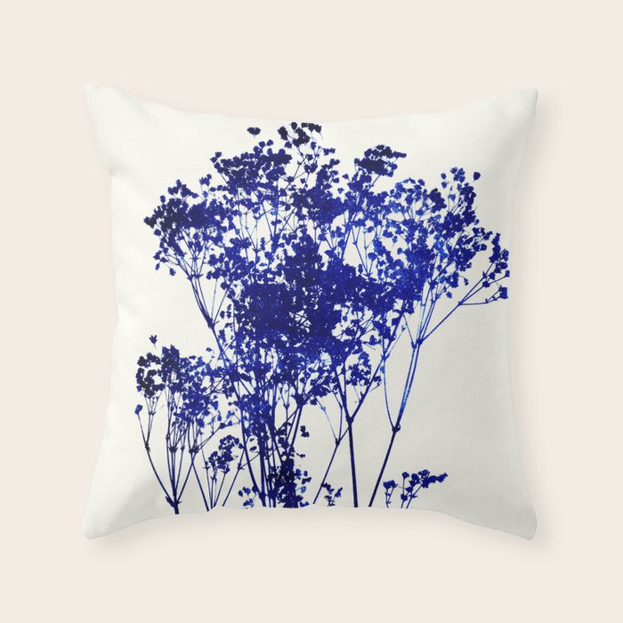 babys breath 1 Throw Pillow Gallery Image 6