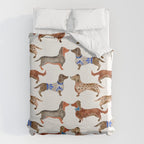 Dachshunds Duvet Cover Gallery Image 6