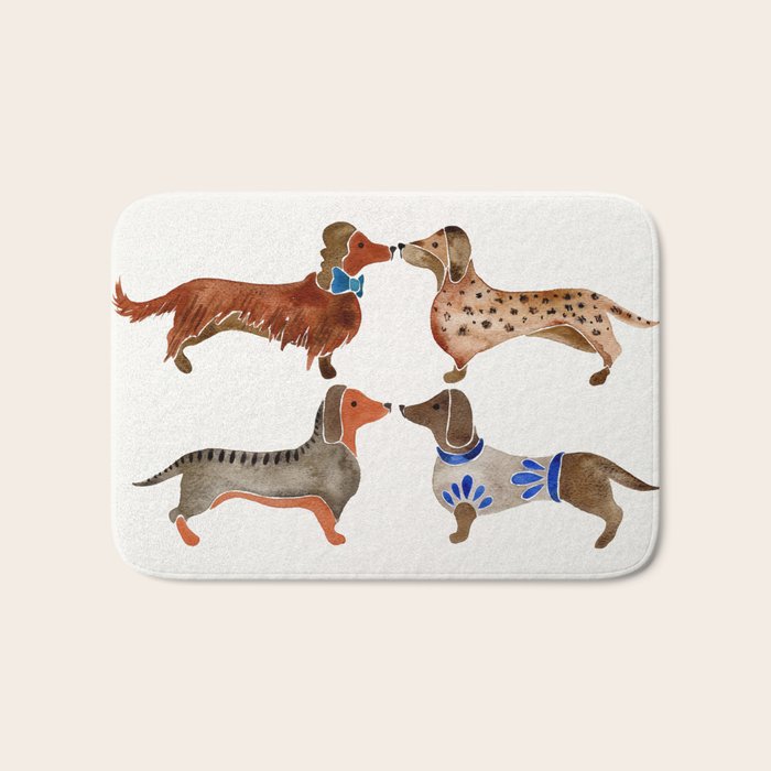 Dachshunds Bath Mat Gallery Image 1