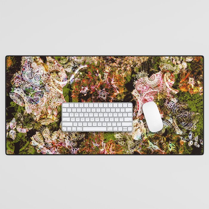 Cashmere Pattern Desk Mat Gallery Image 1