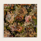 Cashmere Pattern Wood Wall Art Gallery Image 1