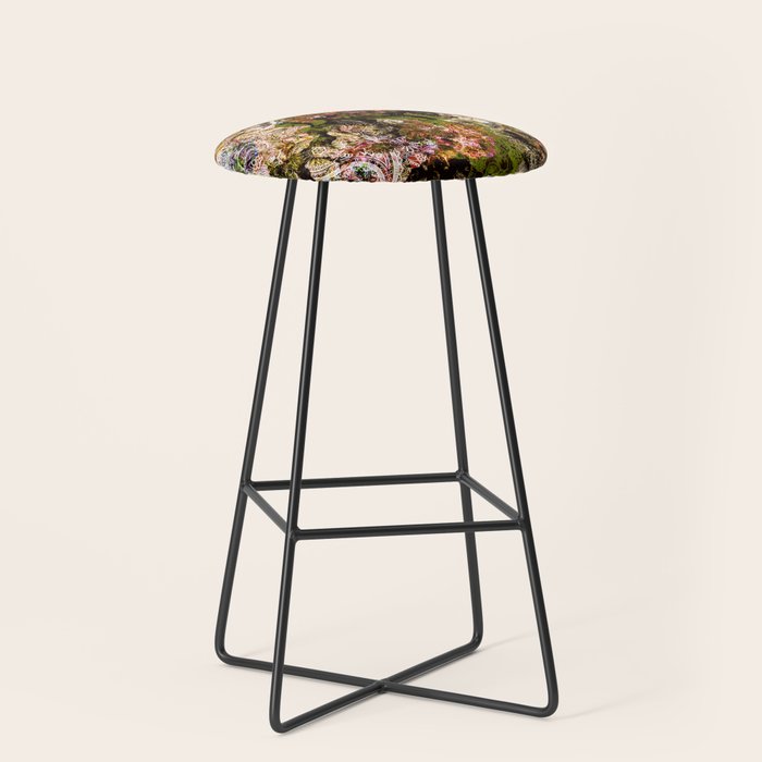Cashmere Pattern Stool Gallery Image 1