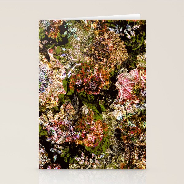 Cashmere Pattern Stationery Card Gallery Image 1