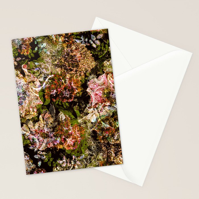 Cashmere Pattern Stationery Card Gallery Image 2