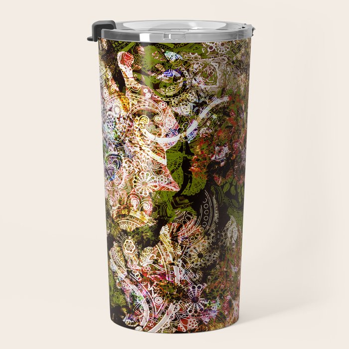 Cashmere Pattern Travel Mug Gallery Image 3
