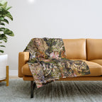 Cashmere Pattern Throw Blanket Gallery Image 1
