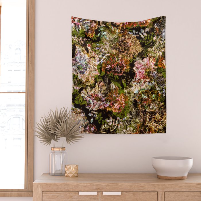 Cashmere Pattern Wall Tapestry Gallery Image 2