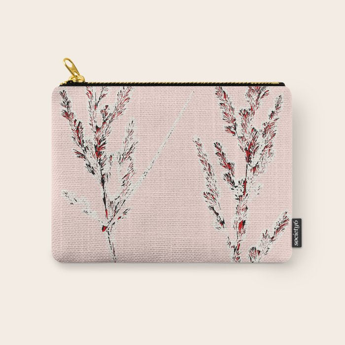 Plant based happyness Grasses 1 still life Carry All Pouch Gallery Image 1