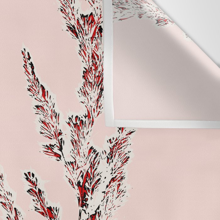 Plant based happyness Grasses 1 still life Wall Tapestry Gallery Image 3