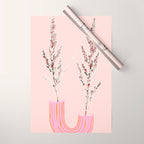 Plant based happyness Grasses 1 still life Wrapping Paper Gallery Image 1