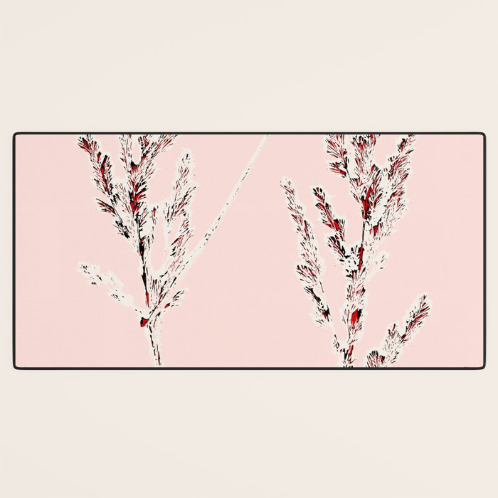 Plant based happyness Grasses 1 still life Desk Mat Gallery Image 3