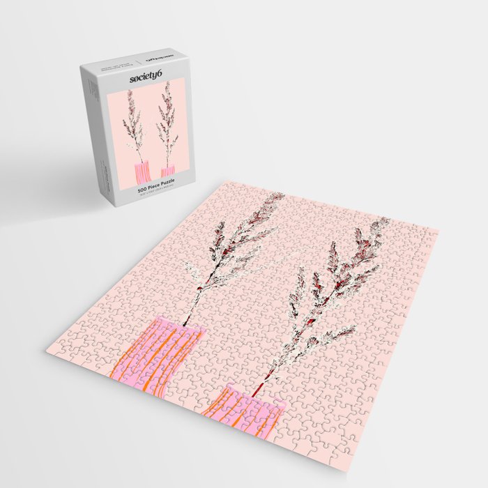 Plant based happyness Grasses 1 still life Jigsaw Puzzle Gallery Image 2