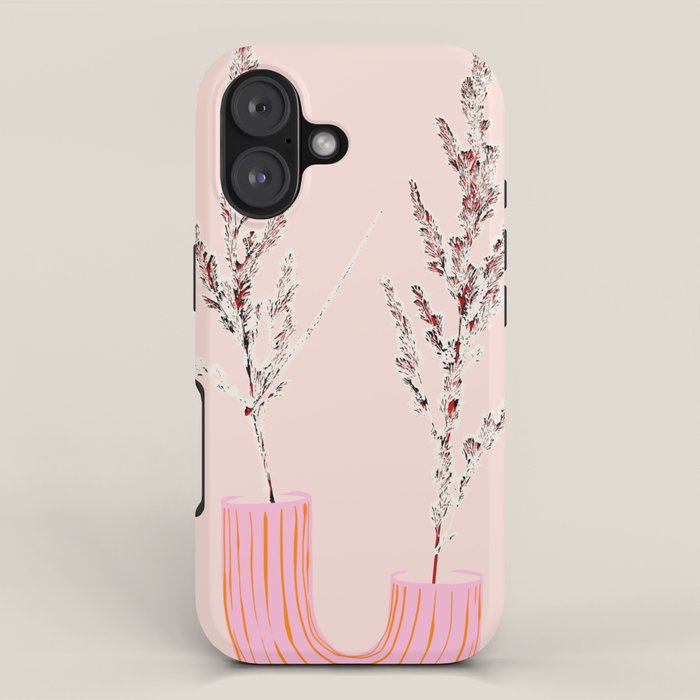 Plant based happyness Grasses 1 still life iPhone Case Gallery Image 1