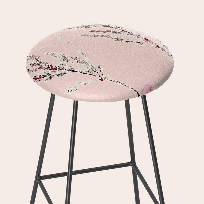 Plant based happyness Grasses 1 still life Stool Gallery Image 2