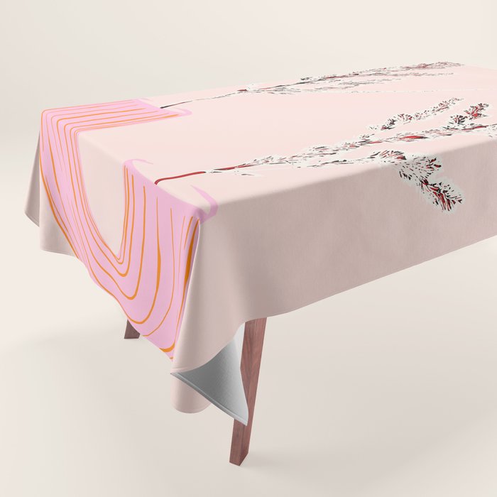 Plant based happyness Grasses 1 still life Tablecloth Gallery Image 1