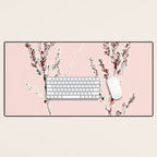 Plant based happyness Grasses 1 still life Desk Mat Gallery Image 1