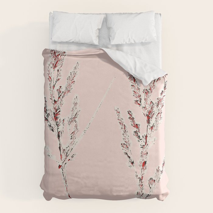 Plant based happyness Grasses 1 still life Duvet Cover Gallery Image 6