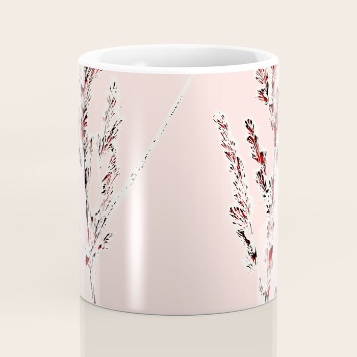 Plant based happyness Grasses 1 still life Coffee Mug Gallery Image 4