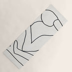 Abstract line art 2 Yoga Mat Gallery Image 1