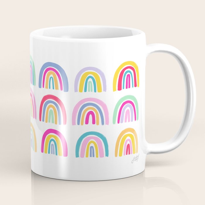 Colorful Rainbows Coffee Mug Gallery Image 1