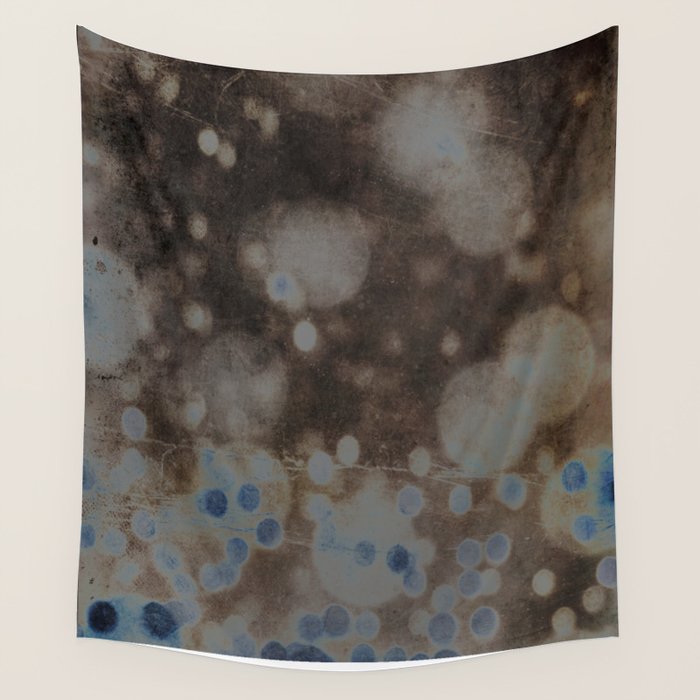 She Had Times When Her Soul Was Quiet and a Little Blue Wall Tapestry Gallery Image 4