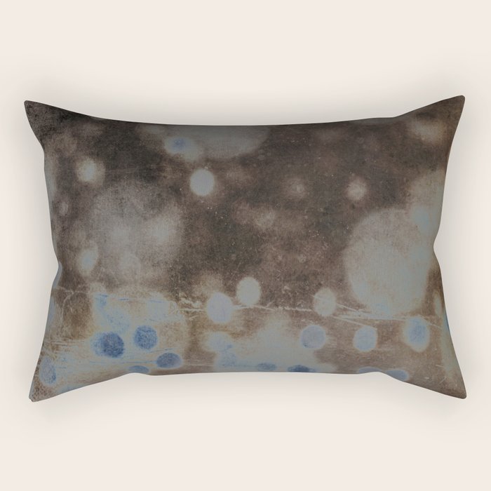 She Had Times When Her Soul Was Quiet and a Little Blue Rectangular Pillow Gallery Image 2