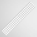 Grid Pattern Stripes Lines Black and White Minimalist Geometric Stripe Line Drawing Table Runner Gallery Image 3