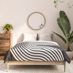 Candy Joyride: Black & White Edition Comforter Gallery Image 3