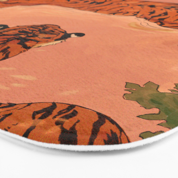 Tiger Beach Bath Mat Gallery Image 3
