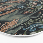 Whimsical Horses Botanicals II Bath Mat Gallery Image 3