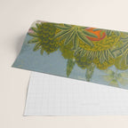Title Royal Women Feeding Fish Place India Indian Miniature Painting  Wrapping Paper Gallery Image 2