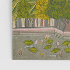 Title Royal Women Feeding Fish Place India Indian Miniature Painting  Poster Gallery Image 3