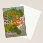 Title Royal Women Feeding Fish Place India Indian Miniature Painting  Stationery Card Gallery Image 2