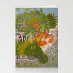 Title Royal Women Feeding Fish Place India Indian Miniature Painting  Stationery Card Gallery Image 2