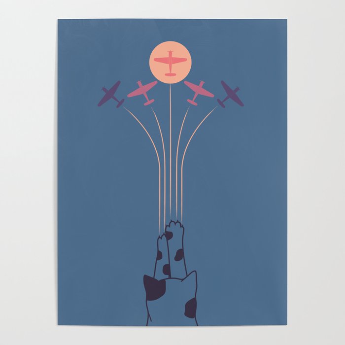 Cat Landscape 19 Poster Gallery Image 4