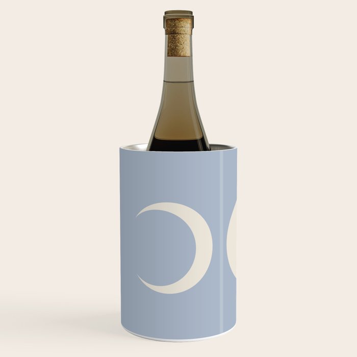 Moon Minimalism - Blue Wine Chiller Gallery Image 2