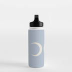 Moon Minimalism - Blue Water Bottle Gallery Image 3