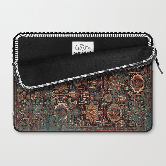 Vintage Traditional Moroccan Rug Laptop Sleeve Gallery Image 2