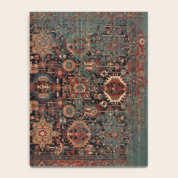 Vintage Traditional Moroccan Rug Notebook Gallery Image 4