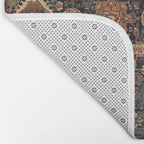 Vintage Traditional Moroccan Rug Bath Mat Gallery Image 2