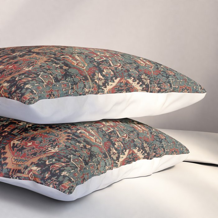 Vintage Traditional Moroccan Rug Pillow Sham Gallery Image 3