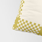 Antique Moss Check Grid Pillow Sham Gallery Image 4