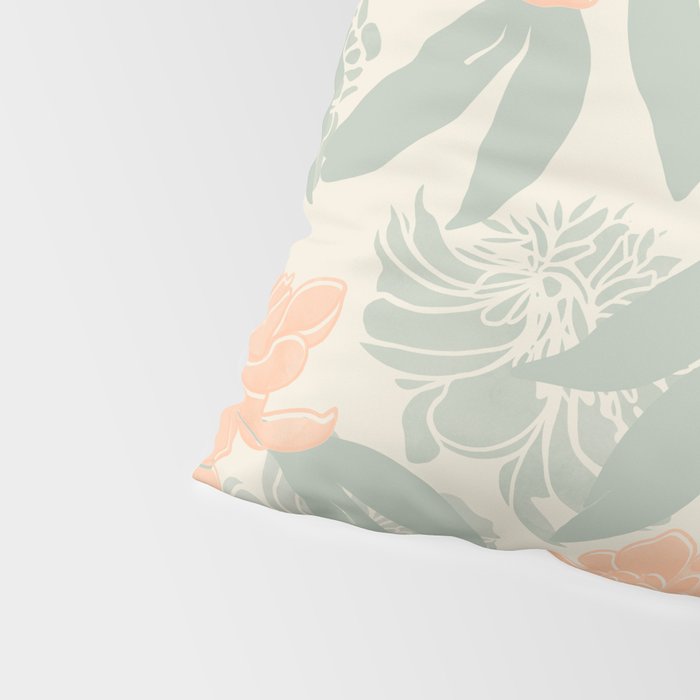 Modern floral blooms P3 Pillow Sham Gallery Image 4