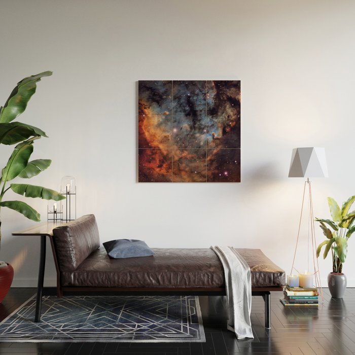 The Devil Nebula Wood Wall Art Gallery Image 2