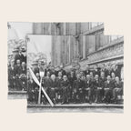 World-Renowned Physicists of 1927 at Solvay Conference Placemat Gallery Image 1