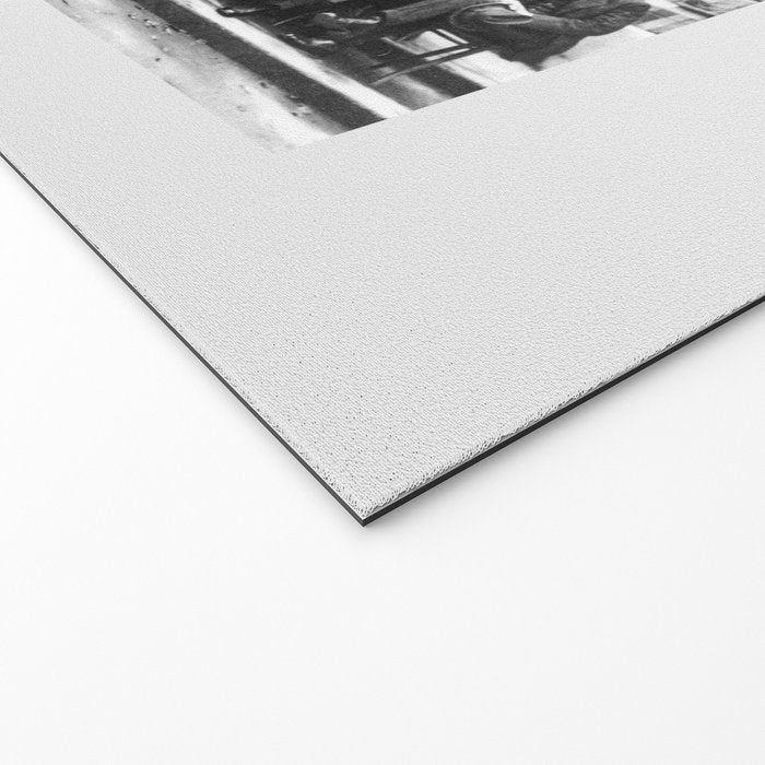 World-Renowned Physicists of 1927 at Solvay Conference Welcome Mat Gallery Image 2