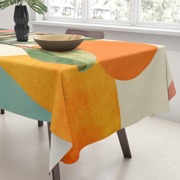 Colorful Ficus 1 Tablecloth Gallery Image 3