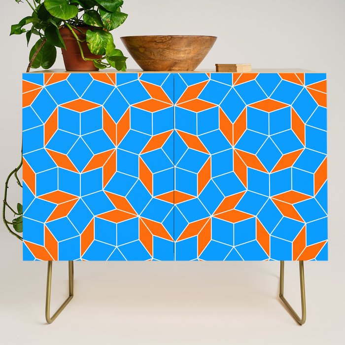 Penrose Tiling Pattern Credenza Gallery Image 1